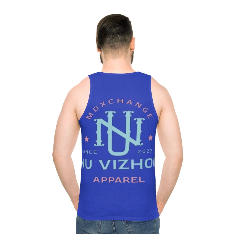 Nu Vizhon unisex tank top for fitness and hobbies
