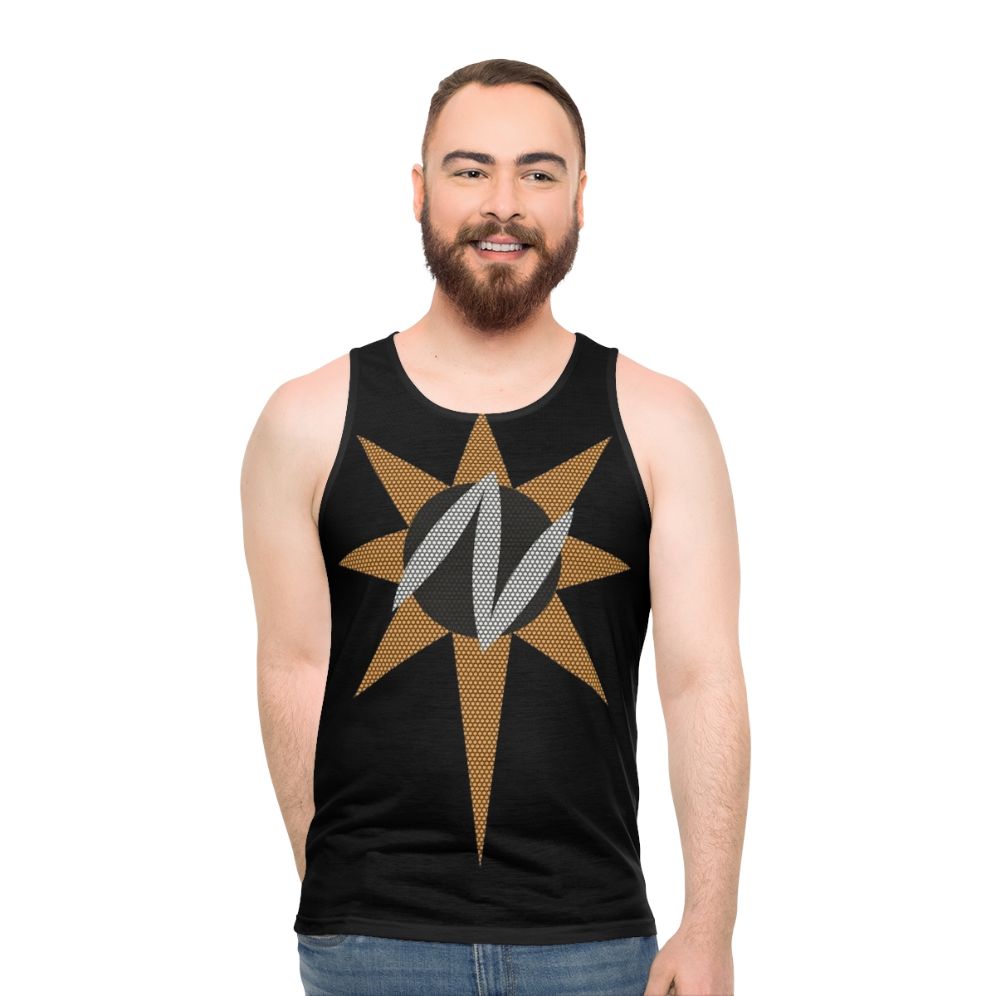 Nuclear Man Superhero Unisex Tank Top