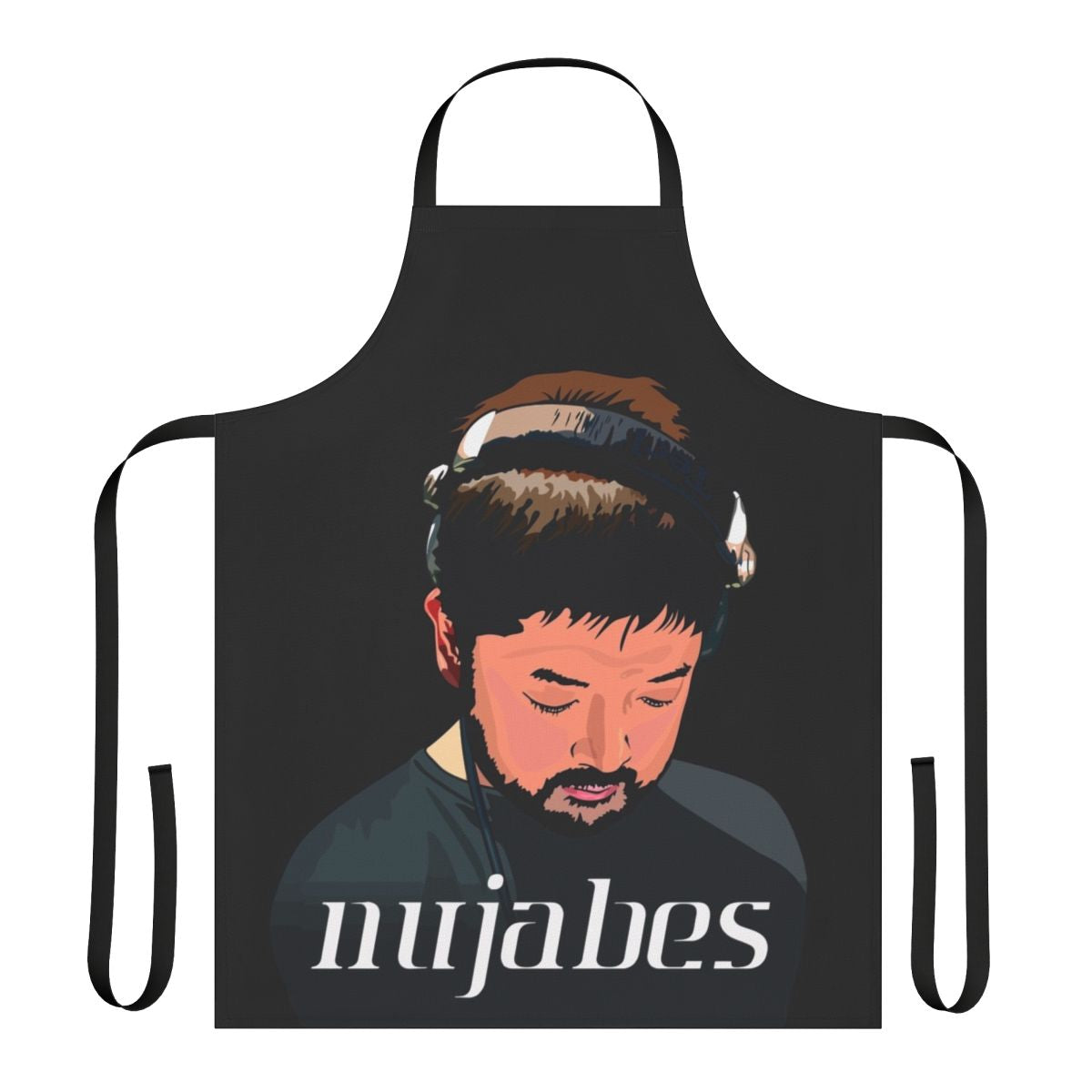 Nujabes-Inspired Apron featuring a stylish and minimalist design