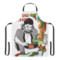 Nujabes-inspired Samurai Champloo apron featuring metaphorical lo-fi hip hop music design