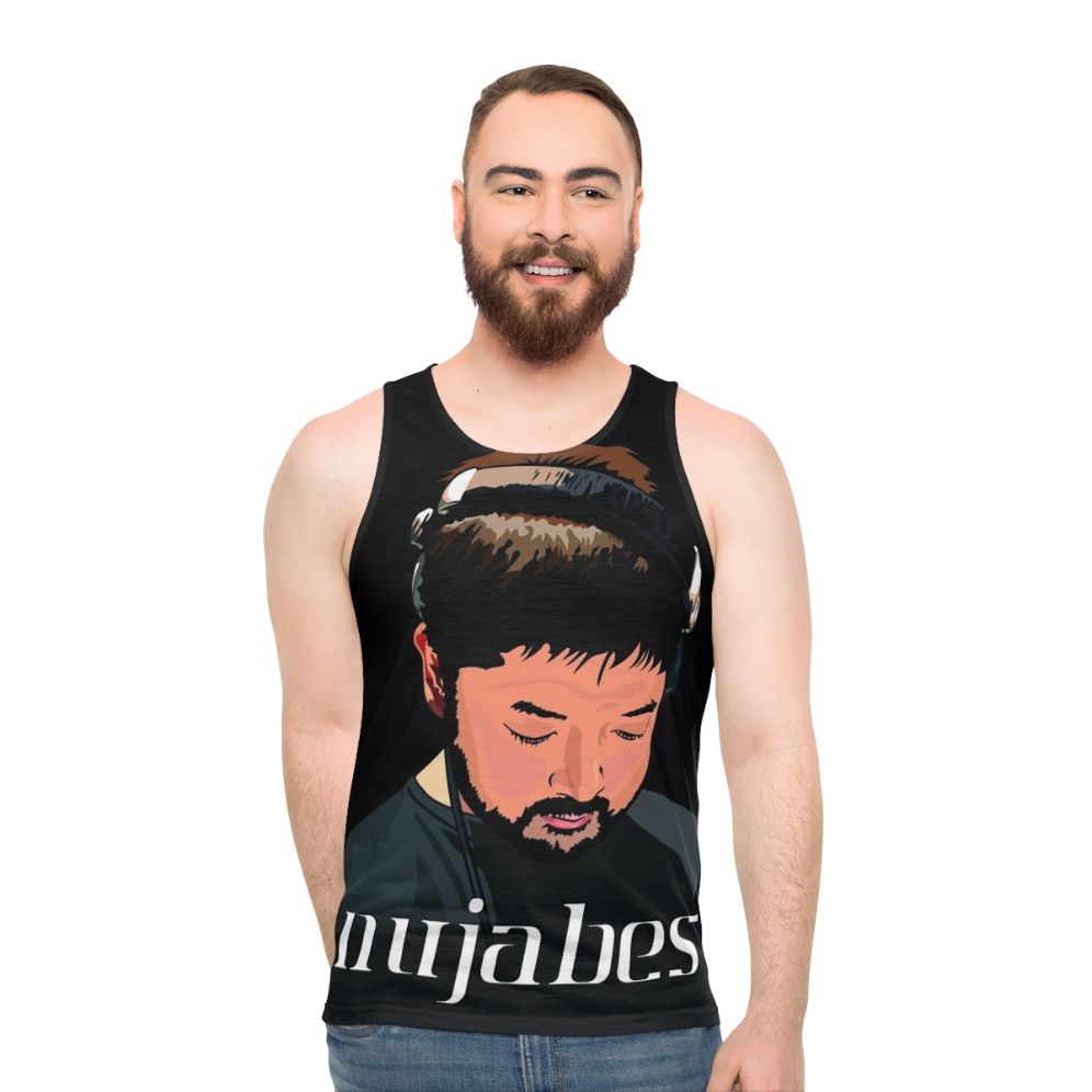 Nujabes-inspired unisex tank top
