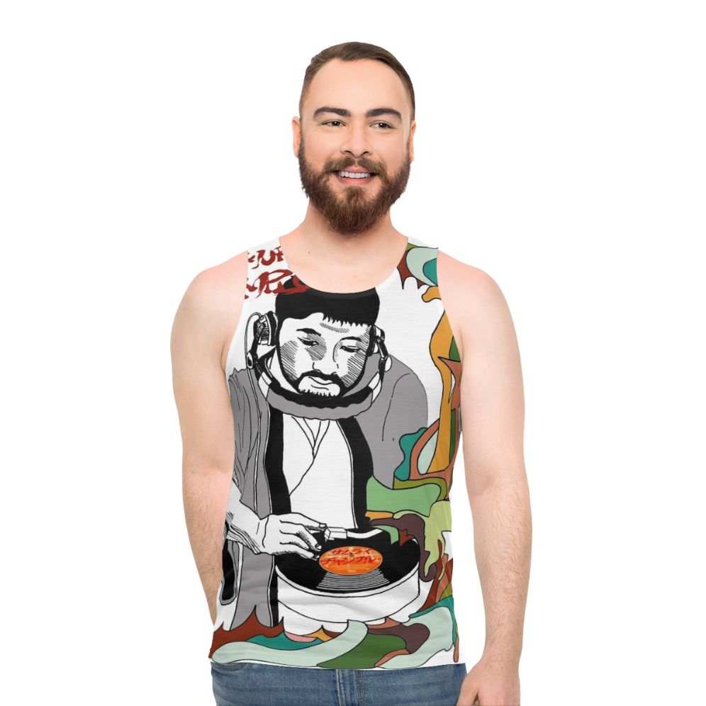 Nujabes x Samurai Champloo Anime Graphic Unisex Tank Top