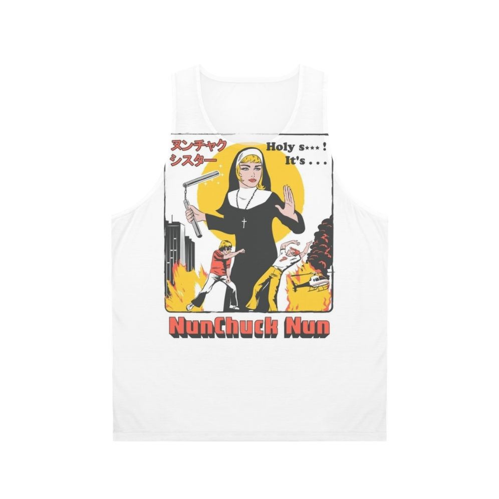 Nunchuck Nun Unisex Tank Top