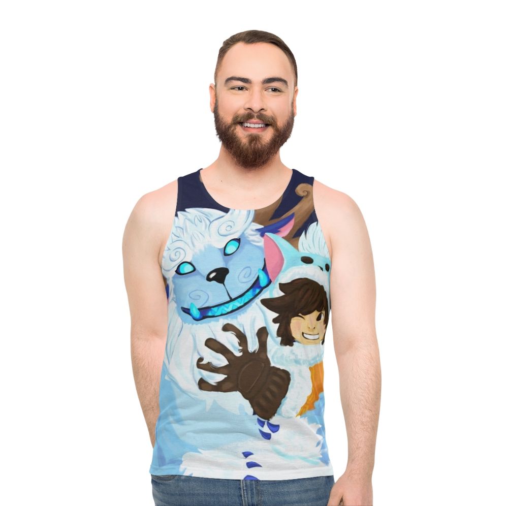 Nunu and Willump League of Legends Unisex Tank Top