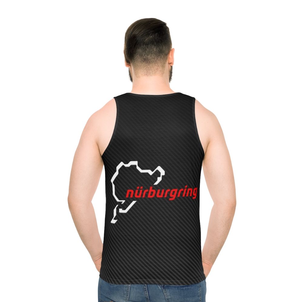 Nürburgring carbon fiber unisex tank top