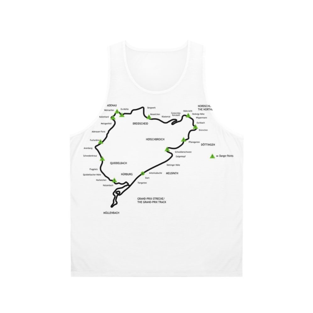 Nurburgring Green Hell Unisex Tank Top