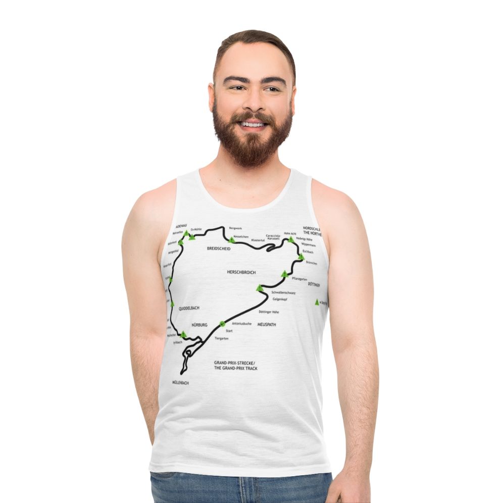 Nurburgring Green Hell Unisex Tank Top