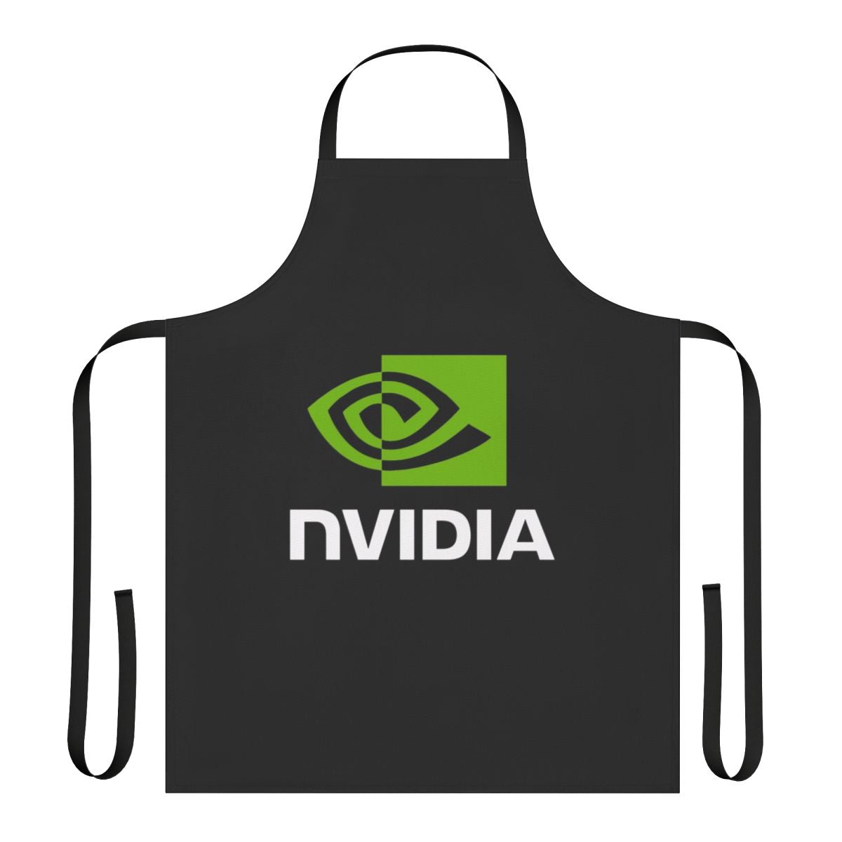 Nvidia-inspired apron with modern graphic design for gaming enthusiasts