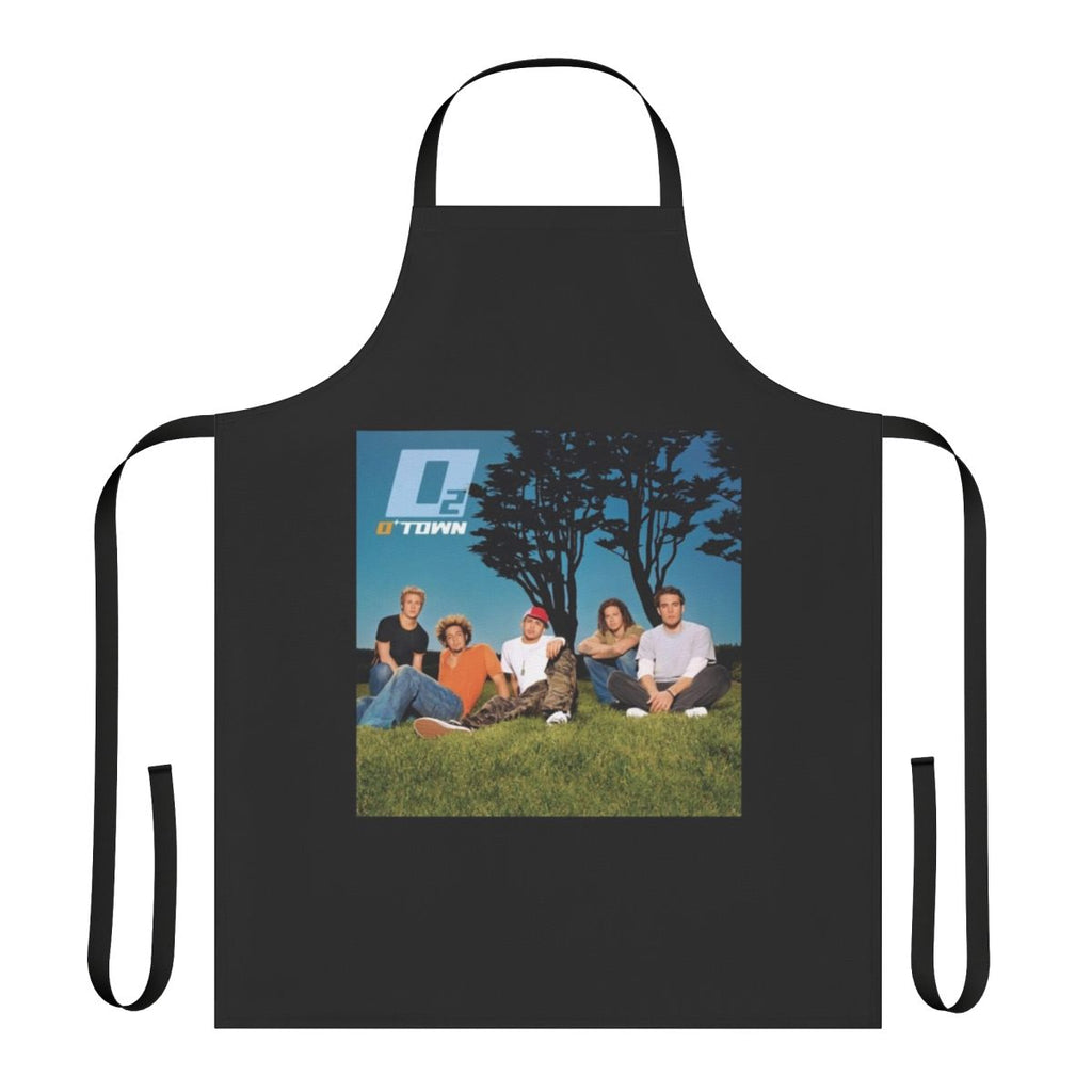 O Town-Inspired Apron featuring the Band's Logo and Name