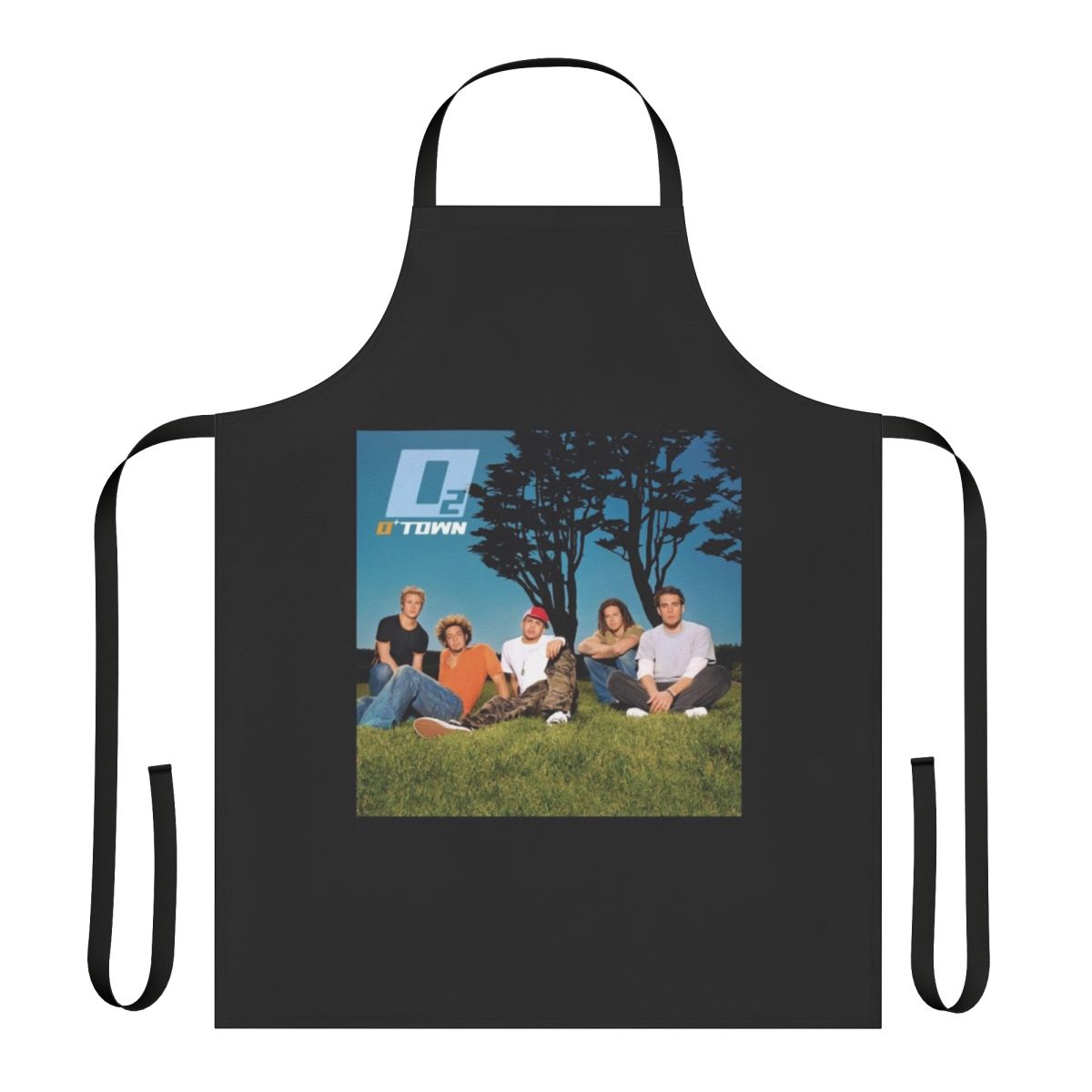 O Town-Inspired Apron featuring the Band's Logo and Name