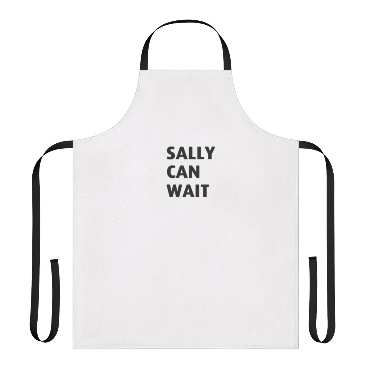 "Sally Can Wait" Oasis-inspired music apron