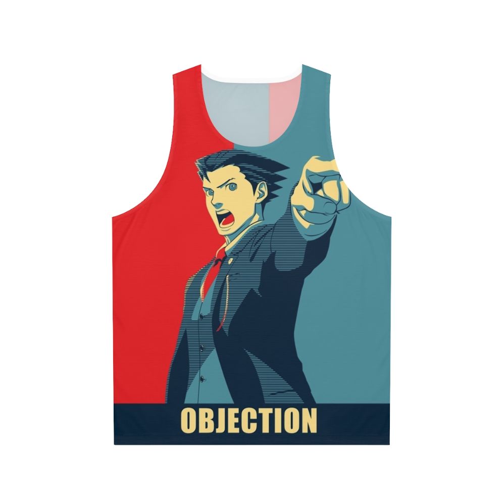 Objection! Ace Attorney gaming tank top