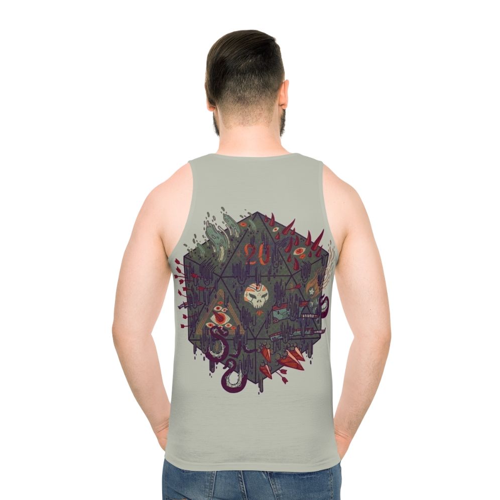 Occult dark fantasy unisex tank top