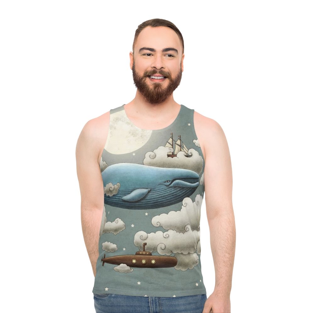 Unisex "Ocean Meets Sky" Graphic Tank Top