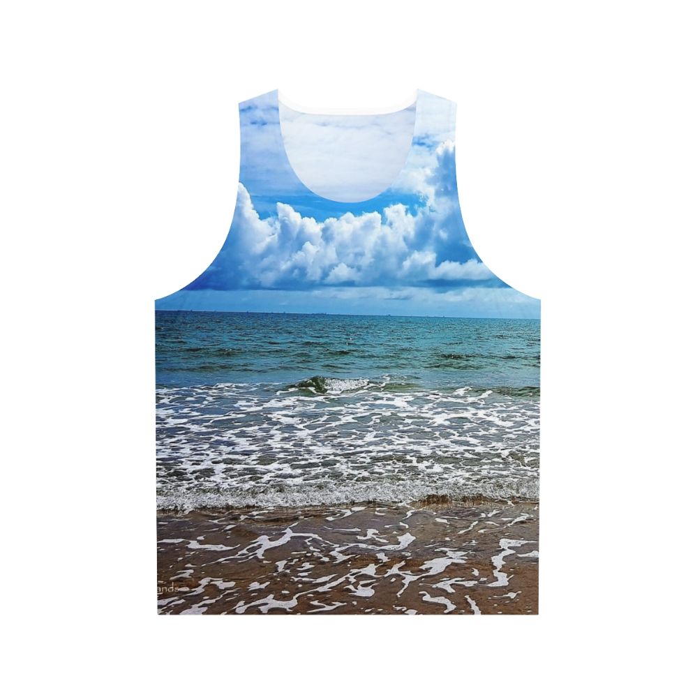 Ocean view unisex tank top