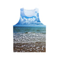 Ocean view unisex tank top