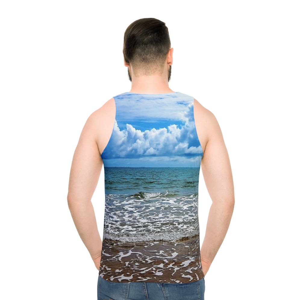 Ocean view unisex tank top