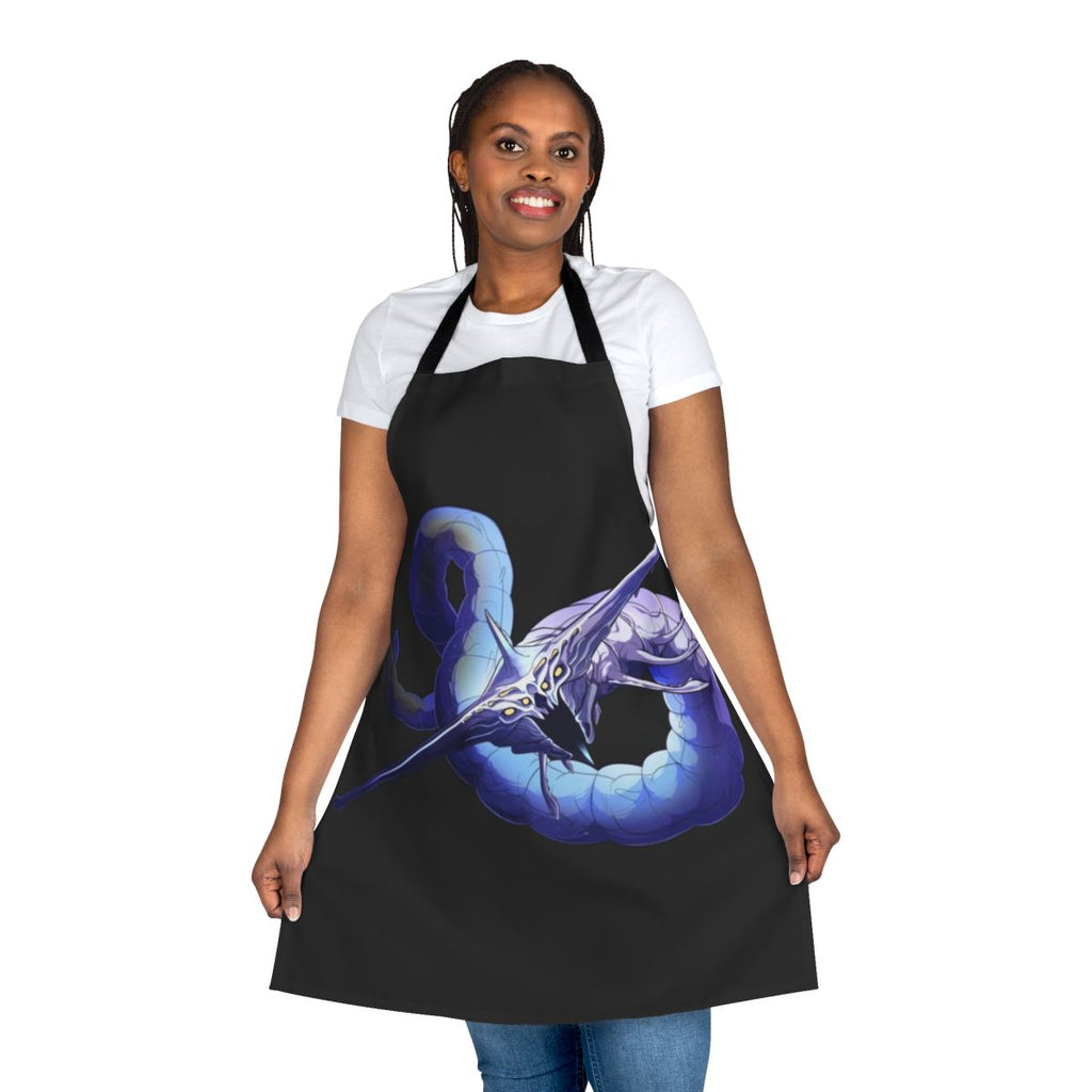 Apron featuring the Ghost Leviathan, a mysterious sea creature from the game Subnautica