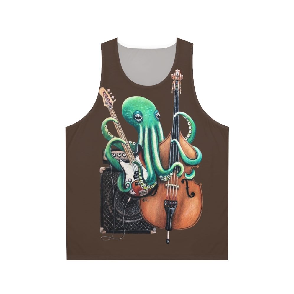 Octopus Bass Unisex Tank Top