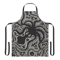 Octopus-themed kitchen apron featuring a cephalopod design inspired by ancient Minoan art