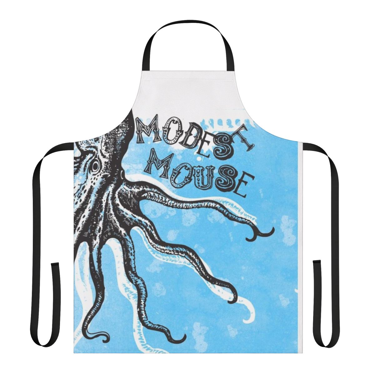 Modest Mouse Octopus-Patterned Apron