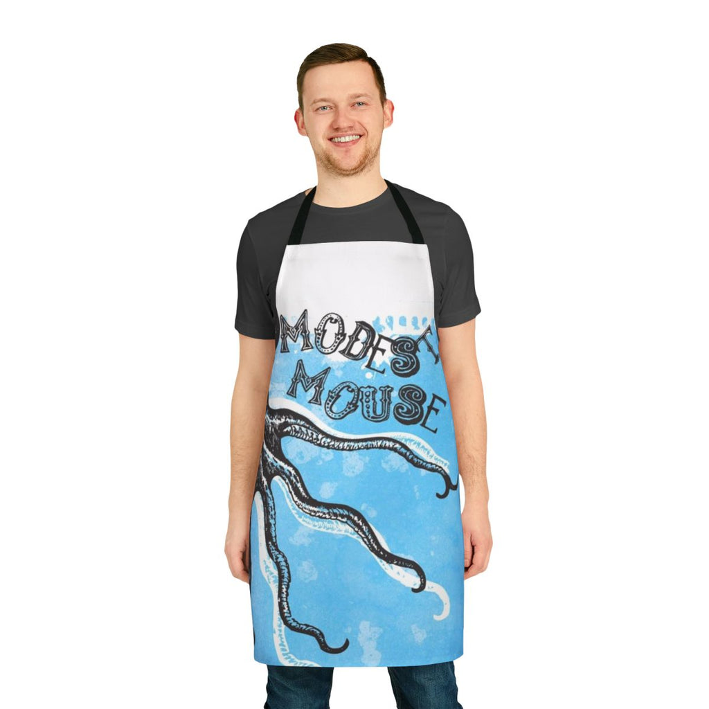 Modest Mouse Octopus-Patterned Apron