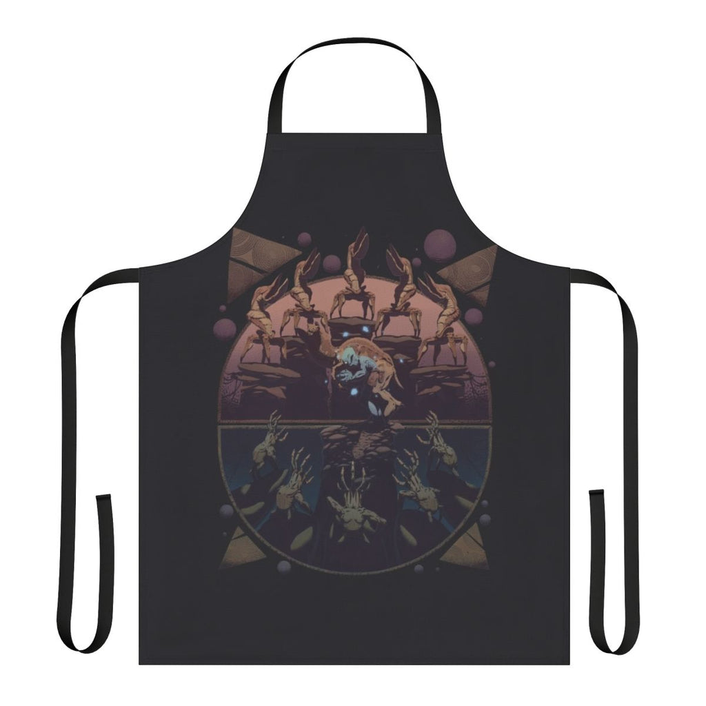 Oddworld inspired apron featuring Abe from Abes Oddysee and Soulstorm