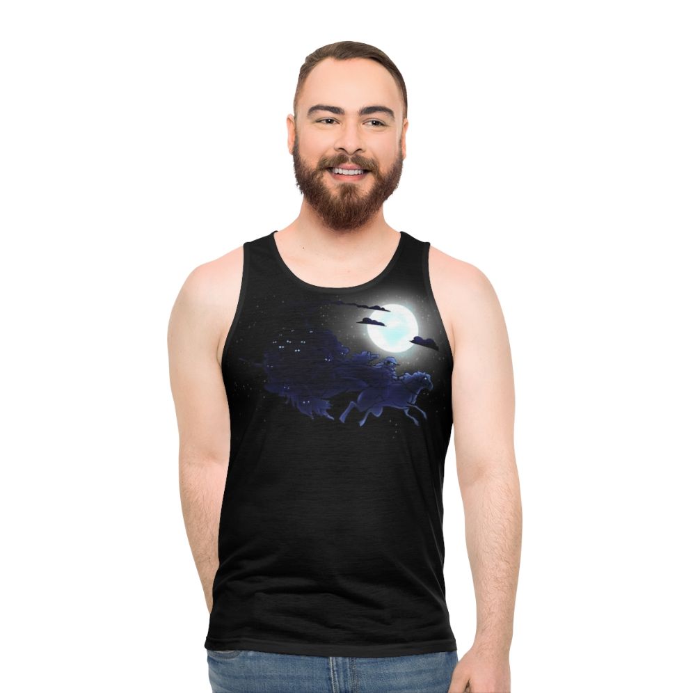 Odin's Wild Hunt Unisex Mythology Tank Top