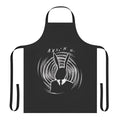 Odin's Wotan Inspired Norse Mythology Apron with Viking, Wolf, and Pagan Symbols
