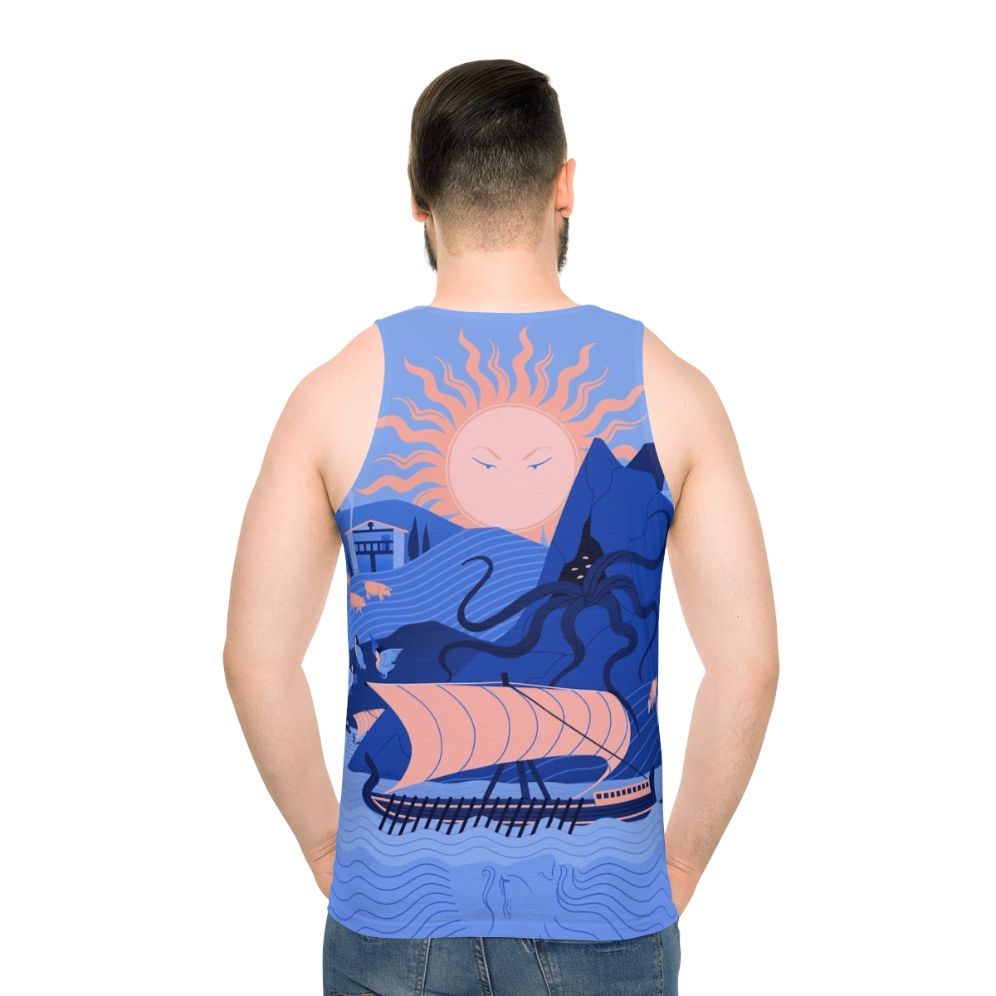 Odyssey unisex tank top featuring Greek mythology