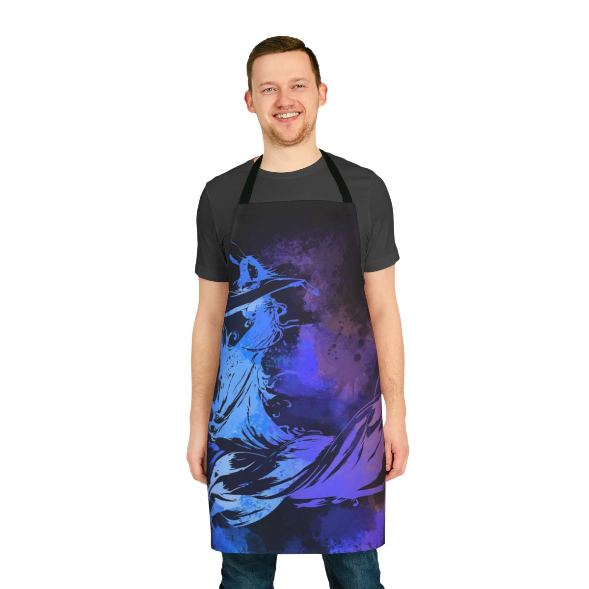 Final Fantasy X logo-inspired apron for gaming fans