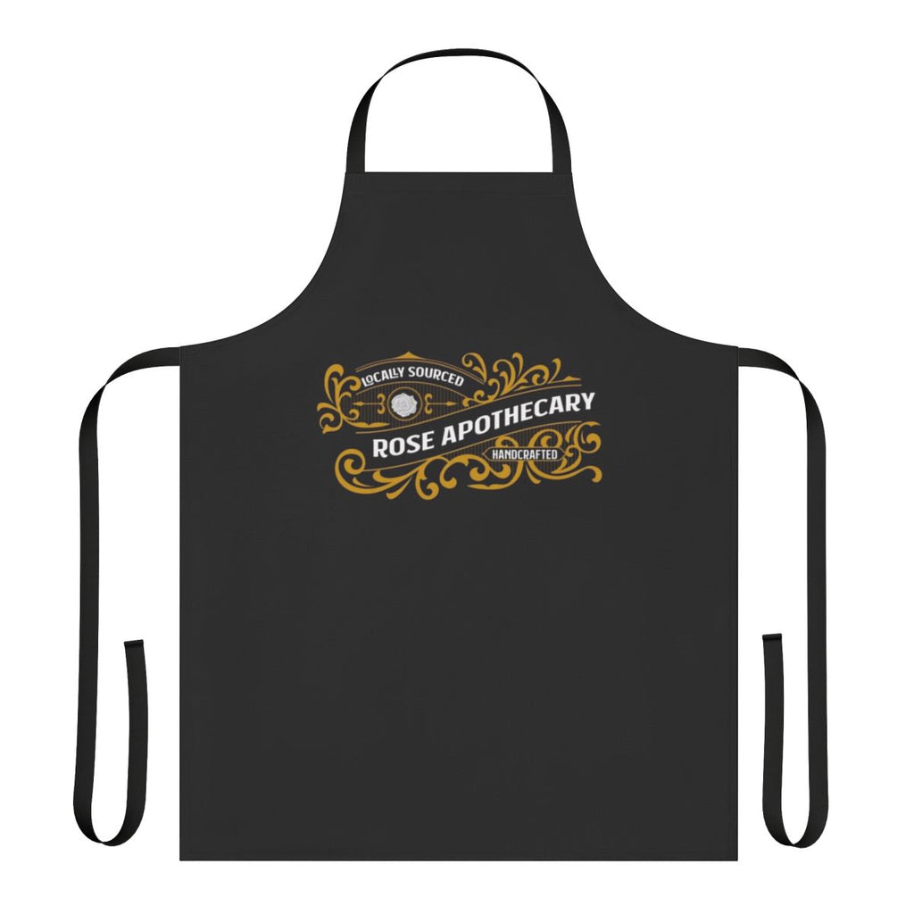 Schitt's Creek Rose Apothecary Apron featuring the iconic logo