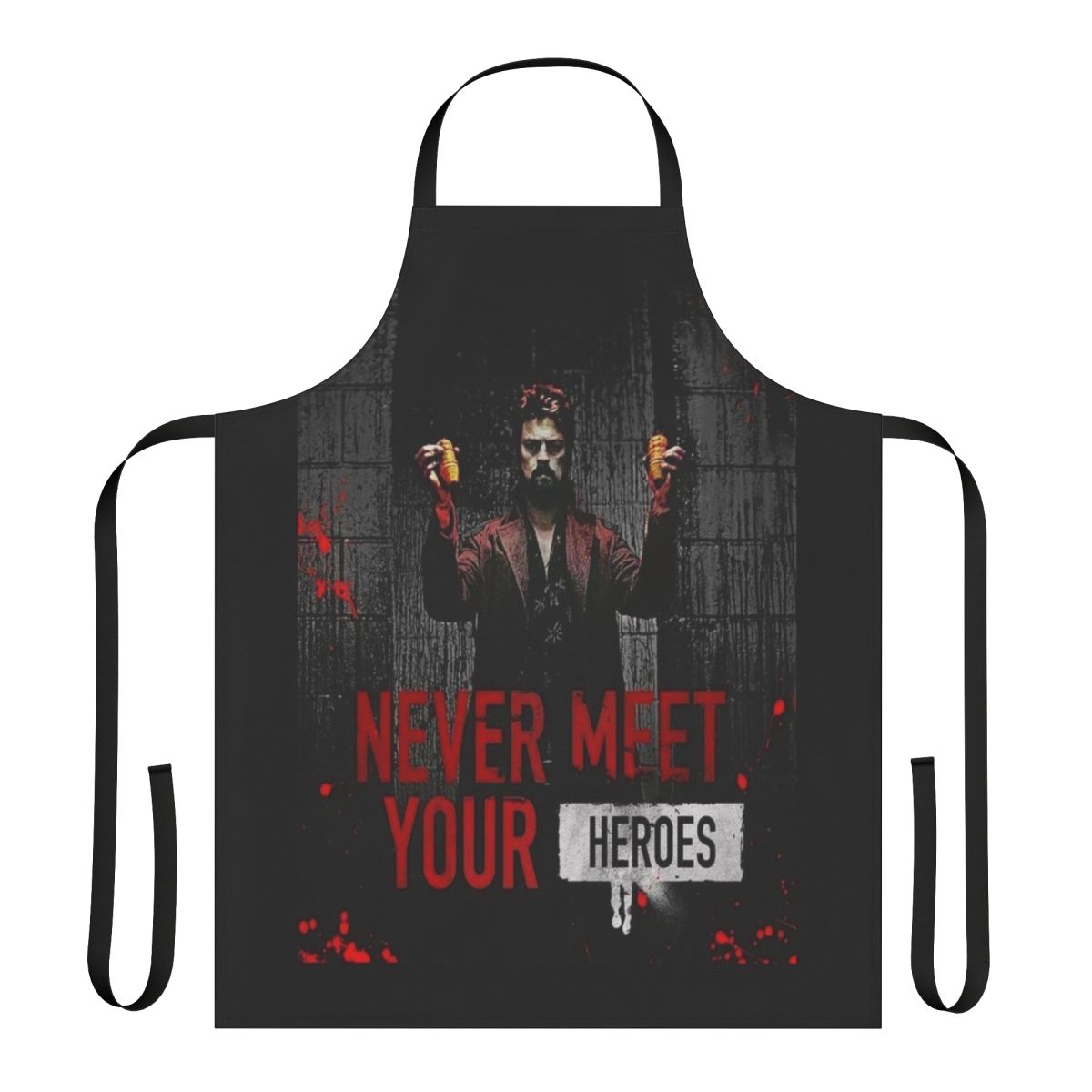 Apron featuring The Boys Season 2 theme and artwork