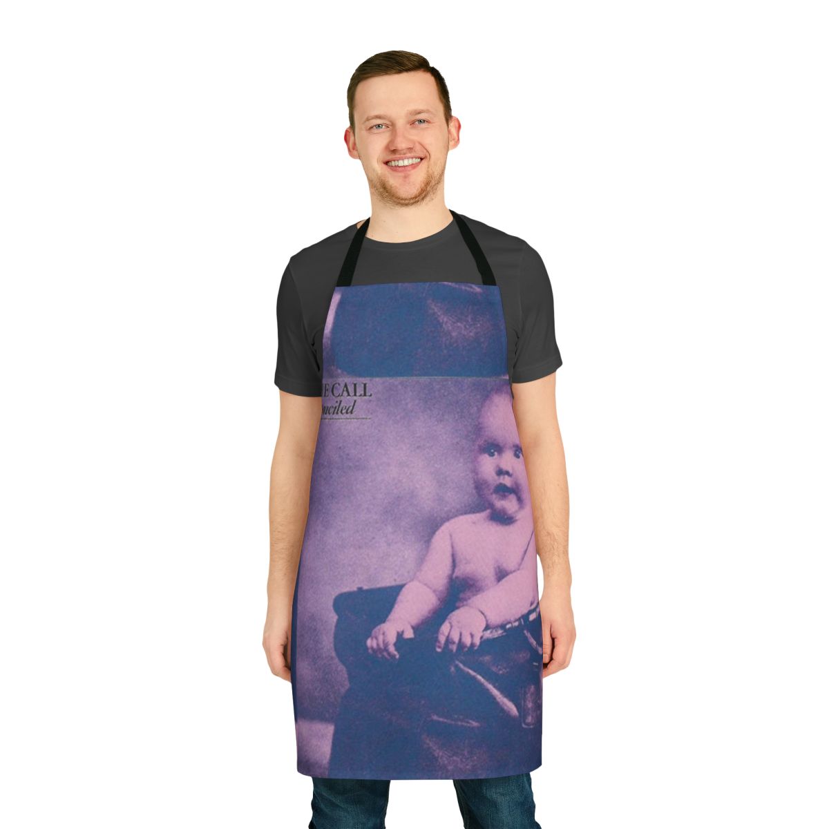 'The Call' inspired reconciled apron featuring the band's iconic imagery