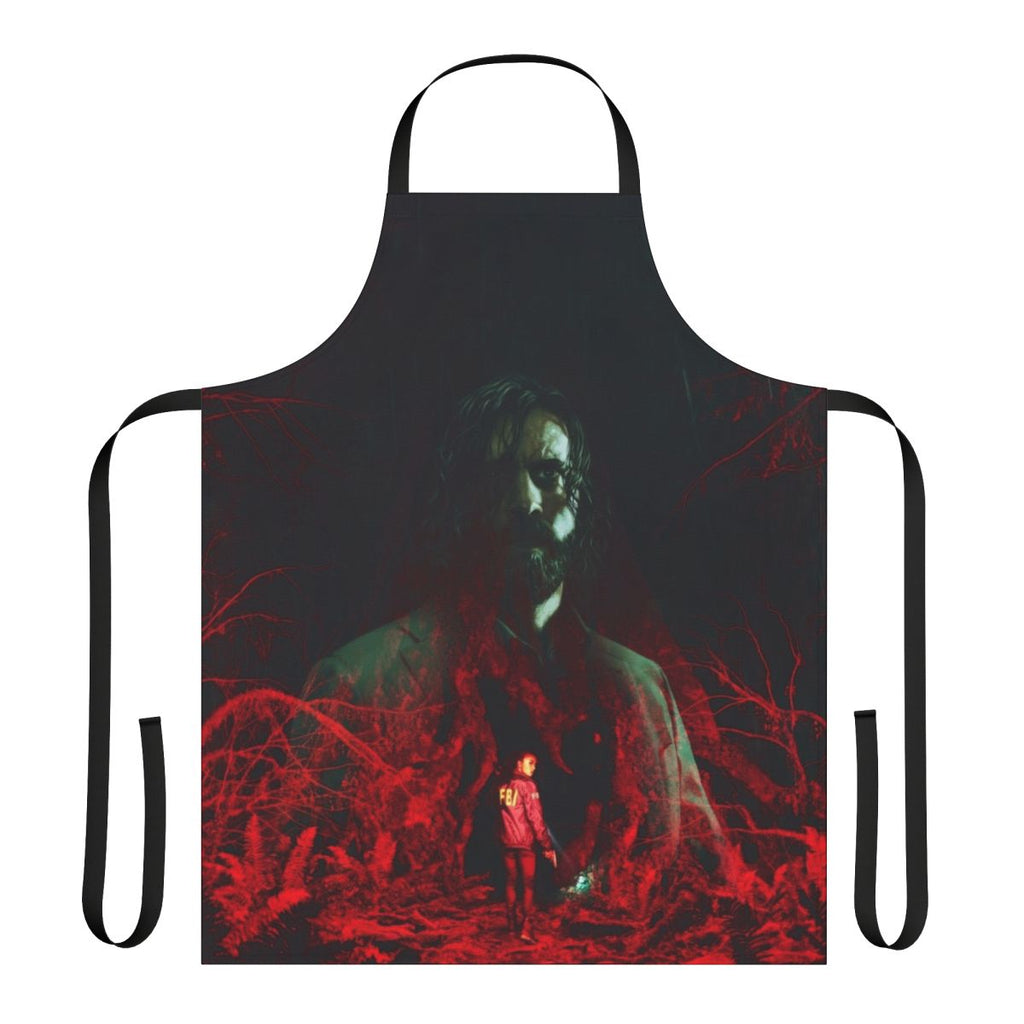Officially licensed Alan Wake 2 inspired apron with video game fan art design
