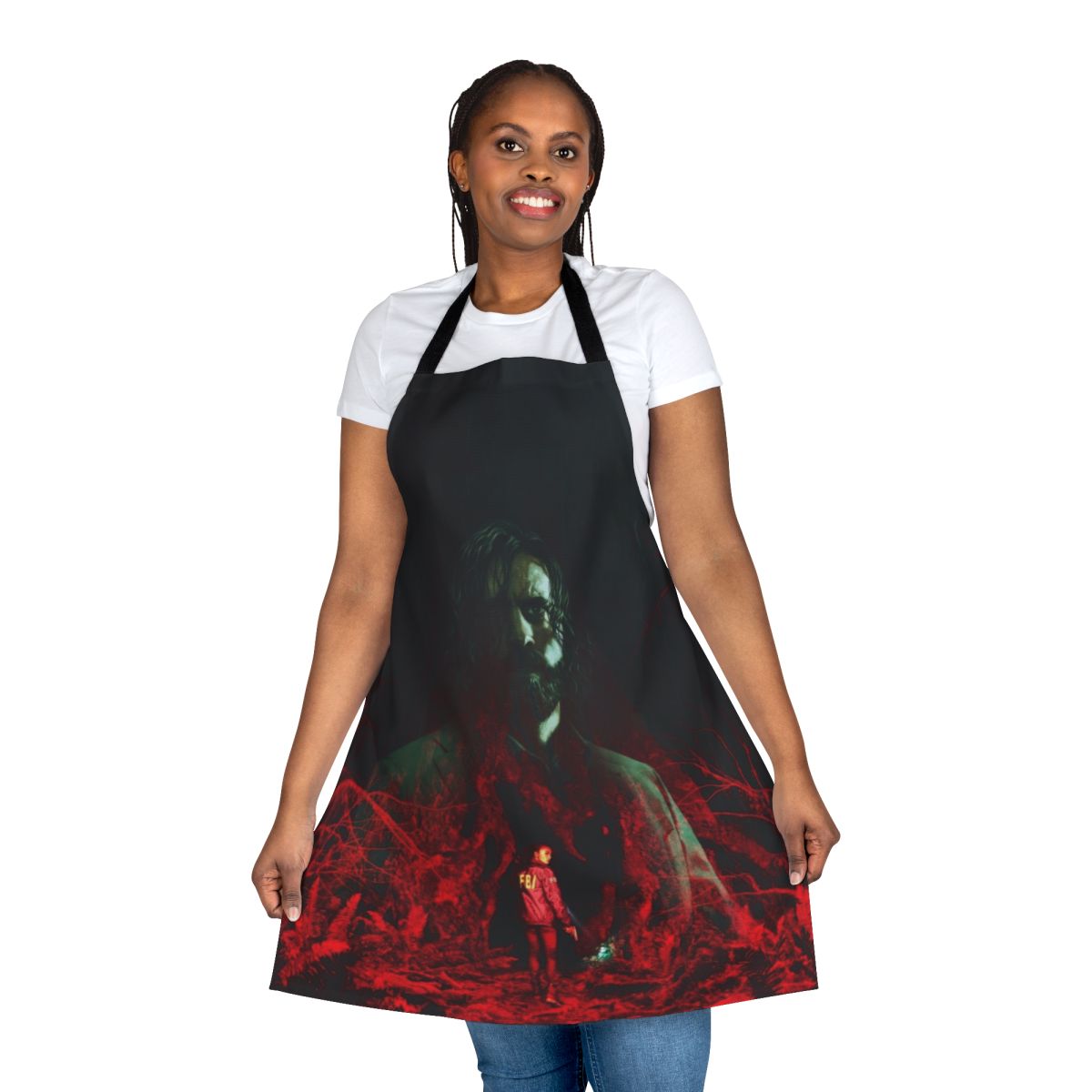 Officially licensed Alan Wake 2 inspired apron with video game fan art design