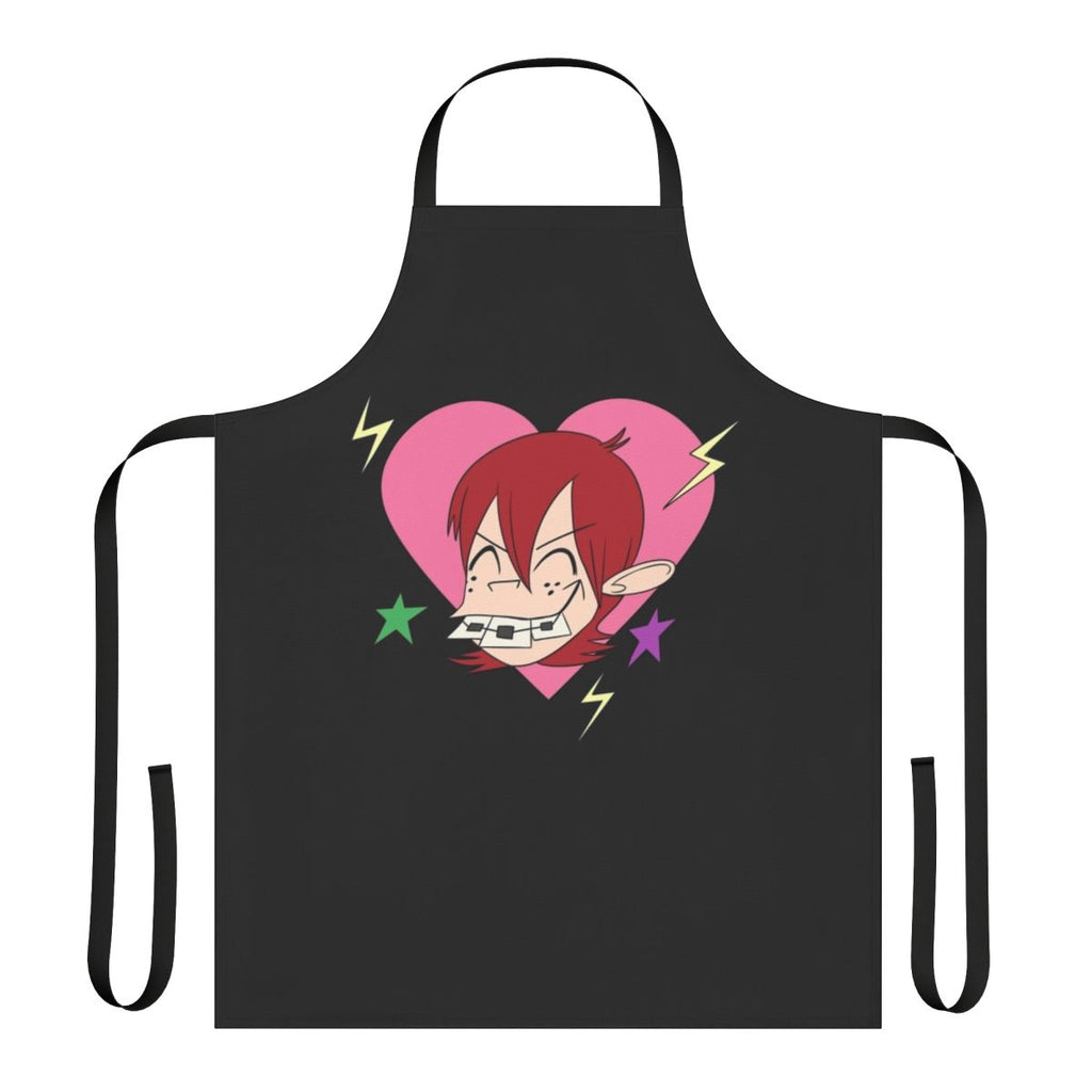 Fanboy and Chum Chum inspired apron featuring Kyle Bloodworth Thomason