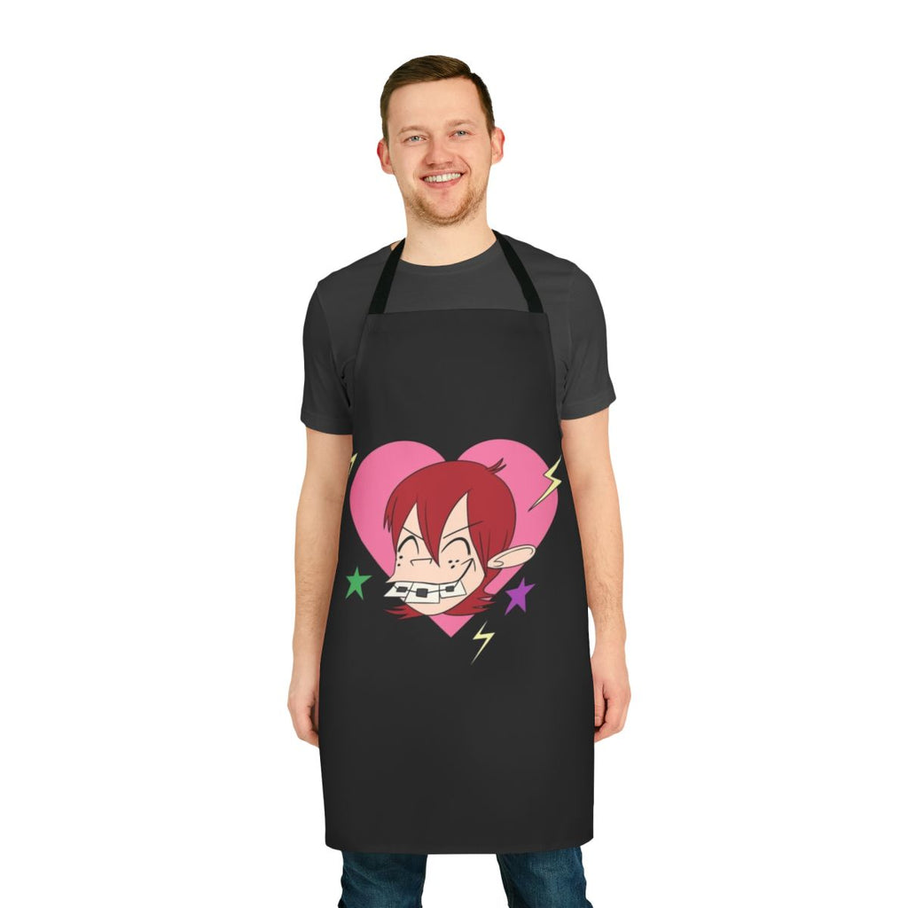 Fanboy and Chum Chum inspired apron featuring Kyle Bloodworth Thomason
