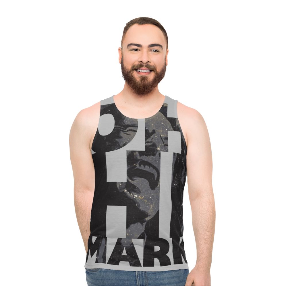 Oh Hi Mark Unisex Tank Top - The Room Cult Classic Comedy