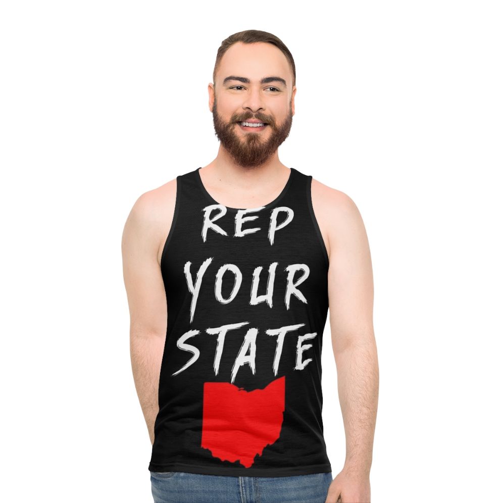 Ohio state pride unisex tank top