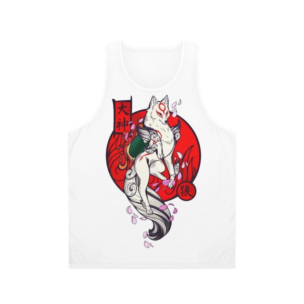 Okami Sakura Unisex Tank Top