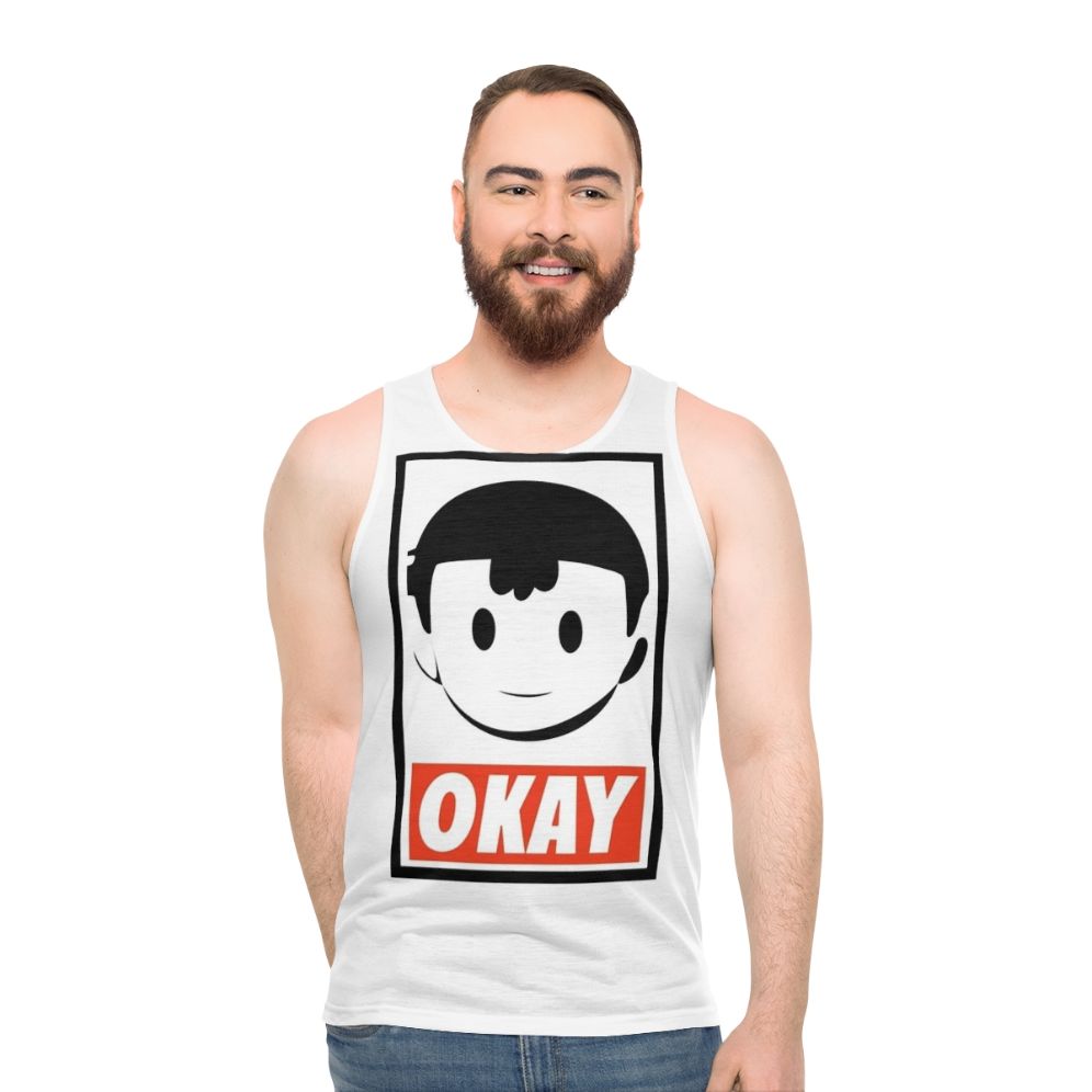 Okay Unisex Video Game Inspired Tank Top