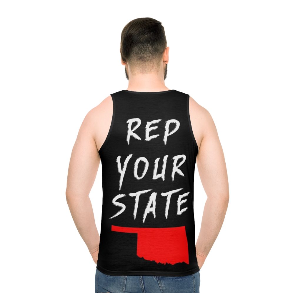 Oklahoma state pride unisex graphic tank top