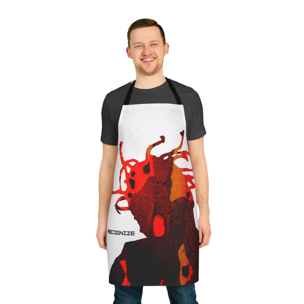 Ol Dirty Bastard-inspired apron with graphic design