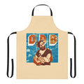 Ol' Dirty Bastard inspired apron with retro hip hop design