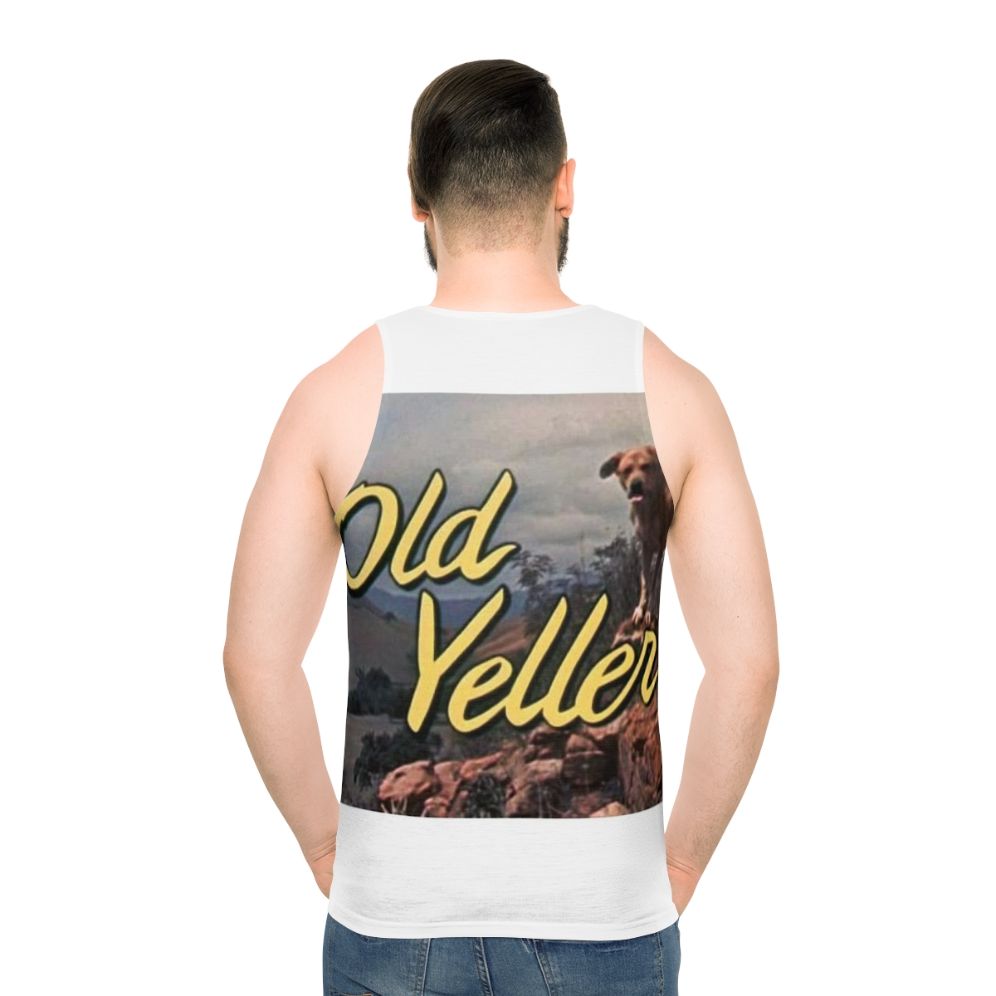 Old Yeller Unisex Tank Top with Filthy Frank and Dog Movie Meme Design