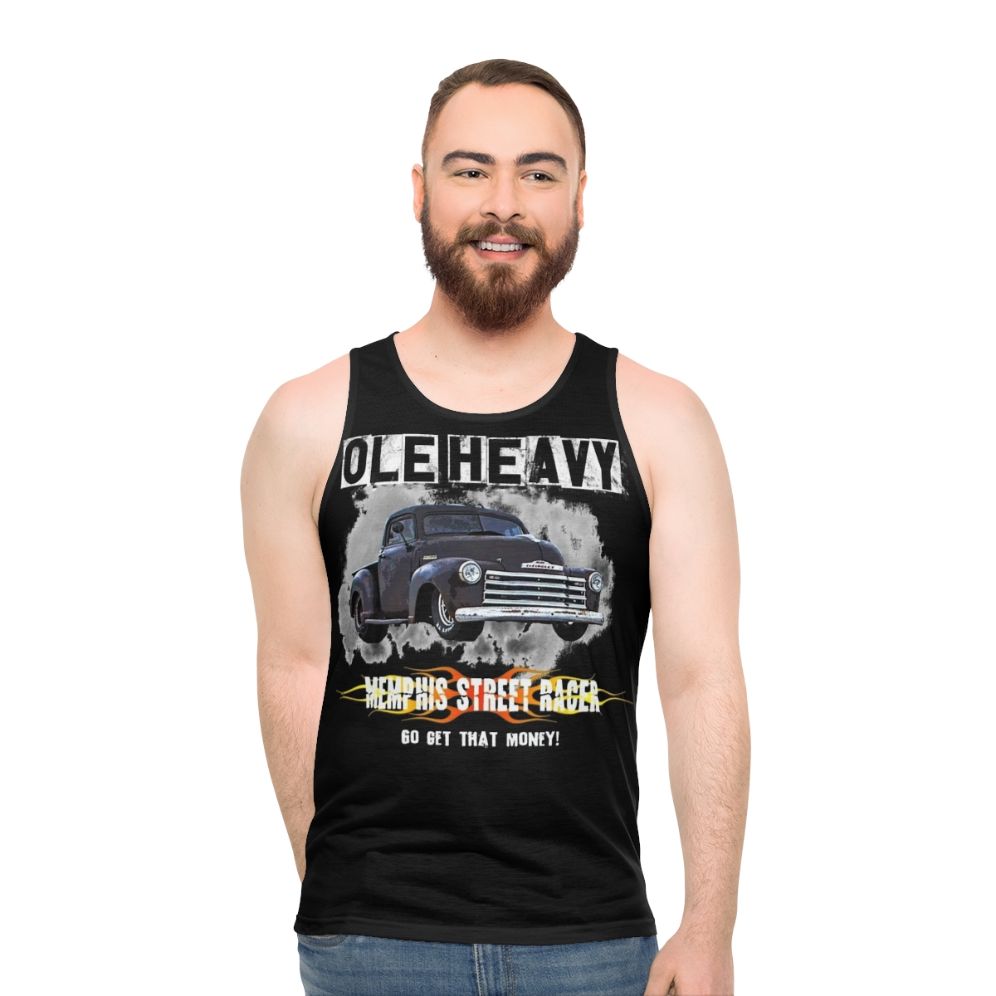 Ole Heavy Truck Memphis Street Racer Unisex Tank Top
