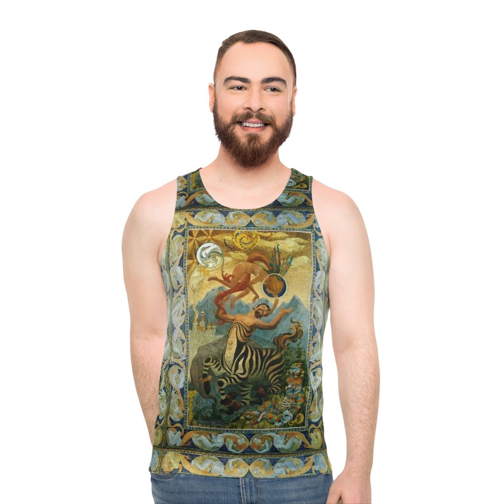 Oliver Grimley Fine Art Unisex Fantasy Tank Top