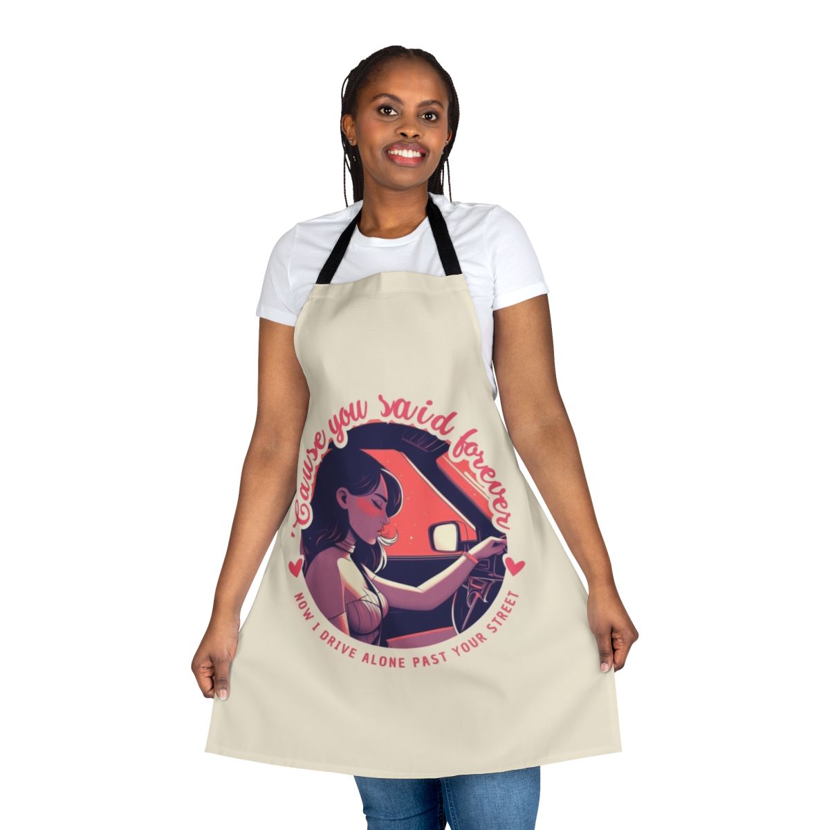 Olivia Rodrigo Sour Album Drivers License Inspired Apron
