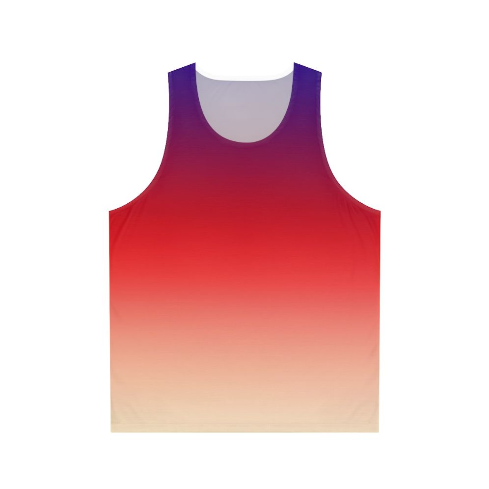 Stylish ombre gradient tank top